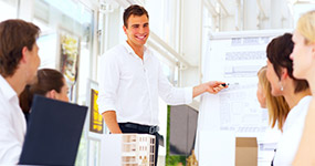 'Presenetation with social sharing and navigation enabled